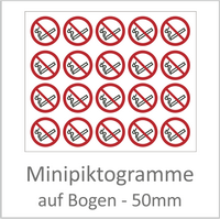 Minipiktogramme 50mm